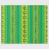 Nipa-Haken - Grün Geschenkpapier (Flach)