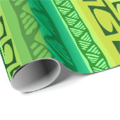 Nipa-Haken - Grün Geschenkpapier (Rolleneckpunkt)