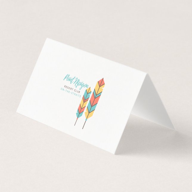 Nipigon Feathers Faltblätter (Vorderseite)