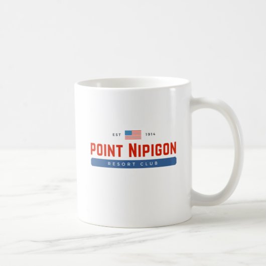 Nipigon Flaggen-Tasse Kaffeetasse (Rechts)