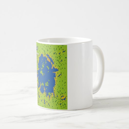 Nipigon-See Kaffeetasse (VorderseiteRechts)