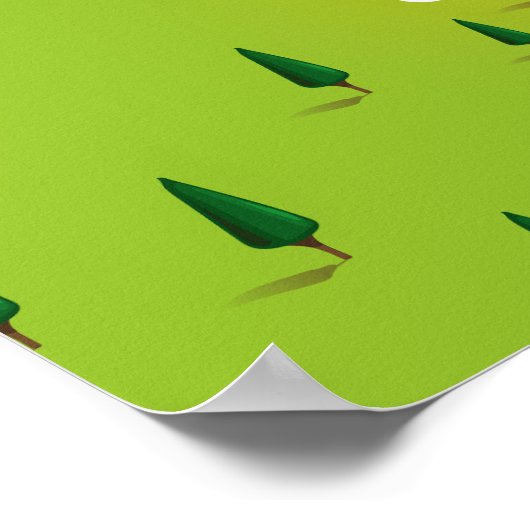 Nipigon-See Poster (Ecke)