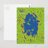 Nipigonsee Postkarte (Vorne/Hinten)