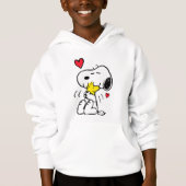 Nippel von Frauen in Erdnüssen viel Liebe Hoodie (Vorderseite)