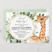 Nippen Sie und sehen Sie an Baby, Einladung (Vorne/Hinten)