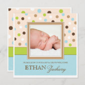 Nippen Sie und sehen Sie an Einladung (Vorne/Hinten)