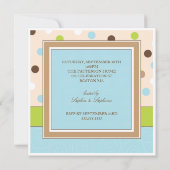 Nippen Sie und sehen Sie an Einladung (Rückseite)