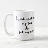 Nippender Tee Kaffeetasse (Links)