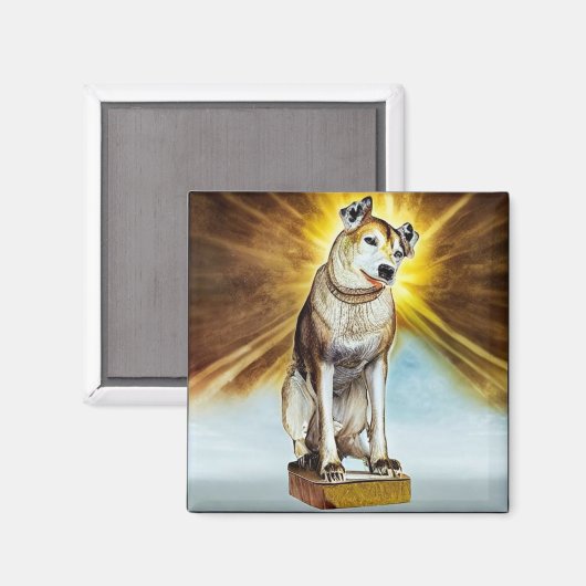 Nipper, der Goldene Junge der RCA Magnet (Vorderseite/Rückseite)