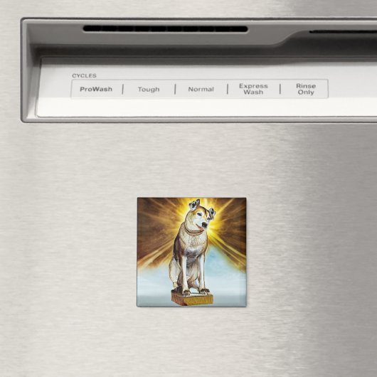 Nipper, der Goldene Junge der RCA Magnet (In Situ (Geschirrspüler))