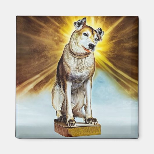 Nipper, der goldene Junge von RCA Magnet (Vorne)