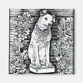 Nipper, der RCA-Hund Magnet (Vorne)