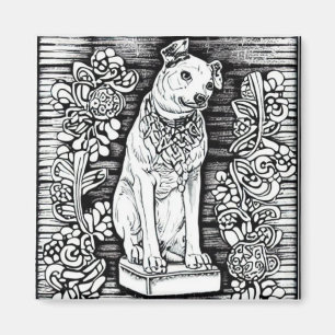 Nipper, der RCA-Hund Magnet