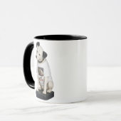 Nipper RCA Victor Dog Wear Nipper Tasse (Vorderseite Links)
