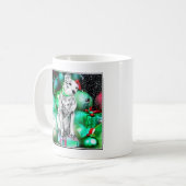 Nipper, The RCA Dog Christmas Kaffeetasse (Vorderseite Links)