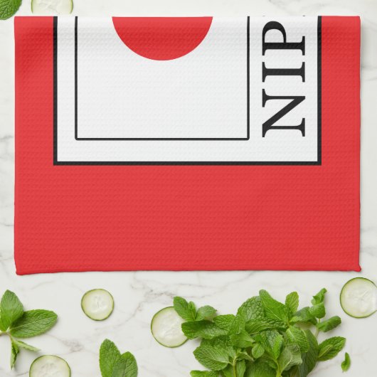 Nippon Geschirrtuch (Gefaltet)