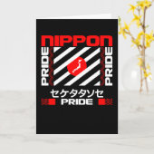 Nippon Japan Pride Karte (Gelbe Blume)
