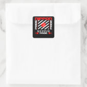Nippon Japan Pride Quadratischer Aufkleber (Tasche)