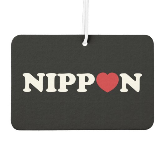 Nippon Liebe Heart Air Freshener Autolufterfrischer (Rückseite)