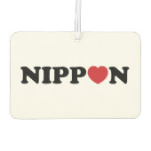 Nippon Liebe Heart Autolufterfrischer (Rückseite)
