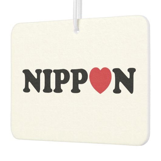 Nippon Liebe Heart Autolufterfrischer (Links)