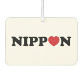 Nippon Liebe Heart Autolufterfrischer (Vorderseite)