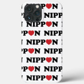Nippon Liebe Heart Case-Mate iPhone Hülle (Rückseite)