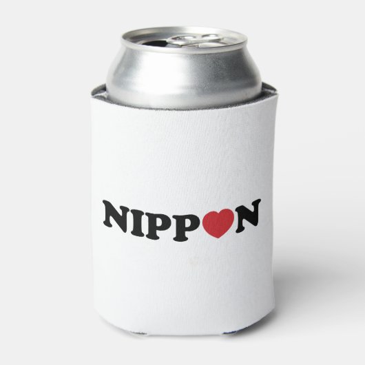 Nippon Liebe Heart Dosenkühler (Kanne Vorderseite)