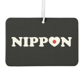 Nippon Liebe Heart Flag Air Freshener Autolufterfrischer (Rückseite)