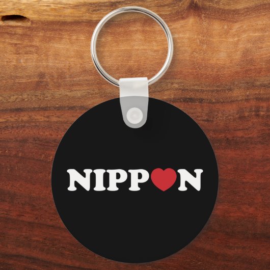Nippon Liebe Heart Keychain Schlüsselanhänger (Vorderseite)