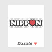 Nippon Liebe Heart Sticker (Blatt)
