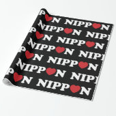Nippon Liebe Heart Wrapping Paper Geschenkpapier (Ungerollt)