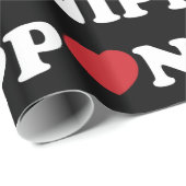 Nippon Liebe Heart Wrapping Paper Geschenkpapier (Rolleneckpunkt)