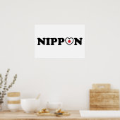Nippon Liebe Heftflag Poster (Küche)