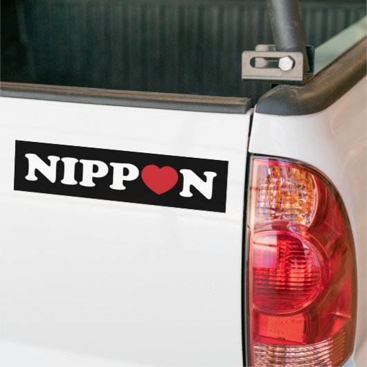 Nippon Liebe Herz Autoaufkleber (Auf Lkw)