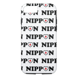 Nippon Liebe Herzenflagge Case-Mate iPhone Hülle
