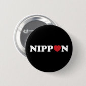 Nippon Liebe Herzschaltfläche Button (Vorne & Hinten)