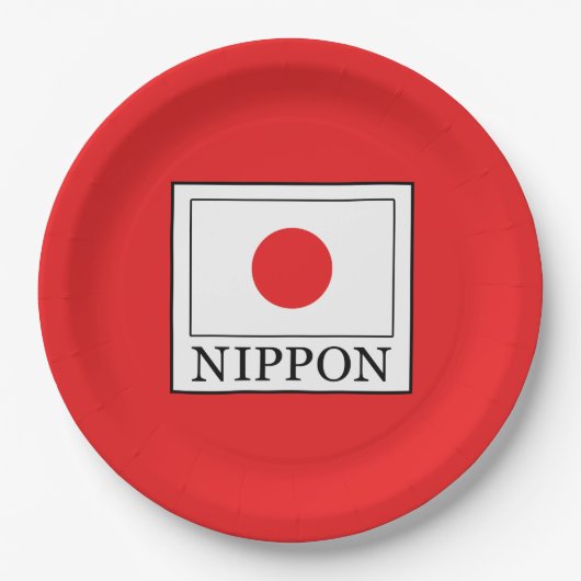 Nippon Pappteller (Vorderseite)