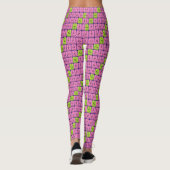 Nippon Periodensystem patriotische Leggings 7 (Rückseite)