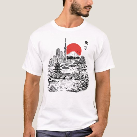 Nippon Sakura Tokio Sakura T-Shirt (Vorderseite)