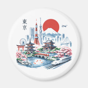 Nippon Sakura Tokyo Sakura Magnet