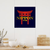 Nippon-Torii Poster (Küche)