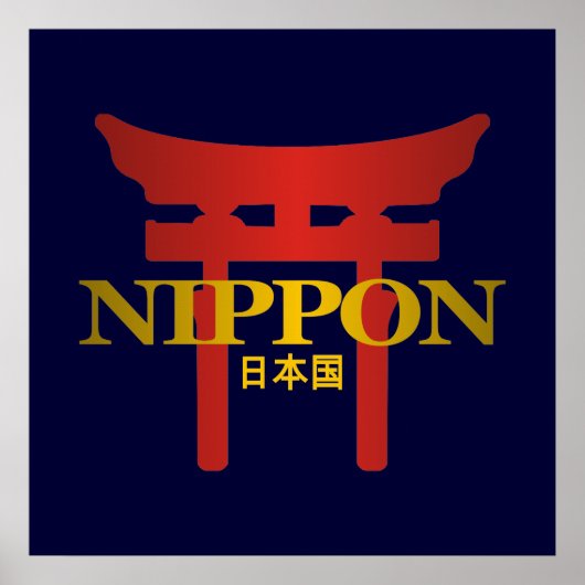 Nippon-Torii Poster (Vorne)