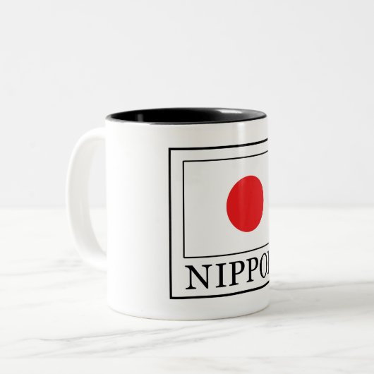 Nippon Zweifarbige Tasse (Vorderseite Links)