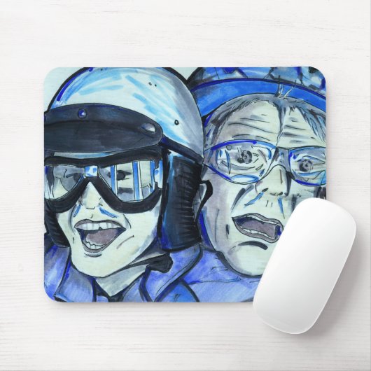 Nippy auf dem Durchlauf Mousepad (Mit Mouse)