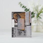 Nippy & Rusty Postcard: "Art Strike!"; Boludez Postkarte (Stehend Vorderseite)