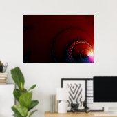 Nips - Fraktal Art Poster (Heimbüro)