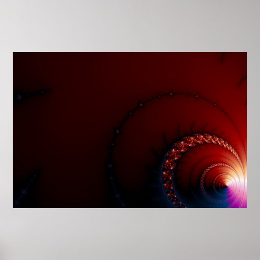 Nips - Fraktal Art Poster (Vorne)