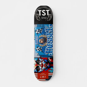NIPSEY DER GROSSE Skateboard, 7¾" Deck Skateboard