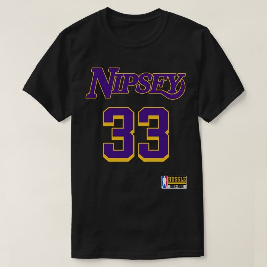 Nipsey Hussle Tribute Jersey T-Shirt (Design vorne)